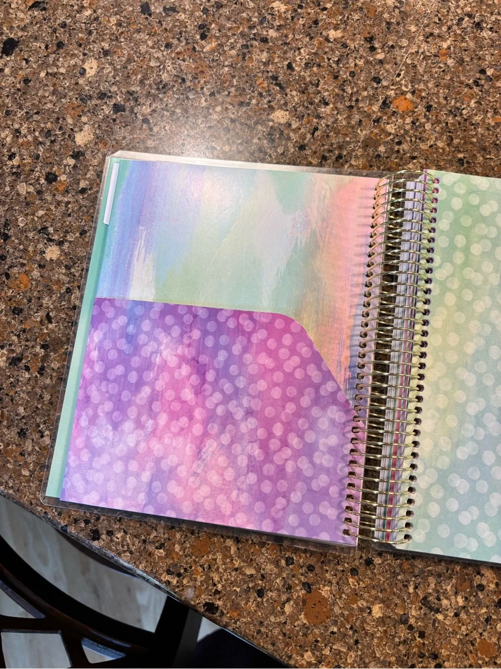 Make it Happen Back to School Spiral Bound Planner/lots of stickers